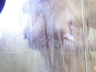 hot milf in the shower