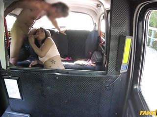 asian cutie fucked in the back of the cab