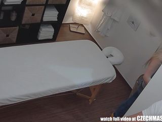 fucked by a big cock on the massage table