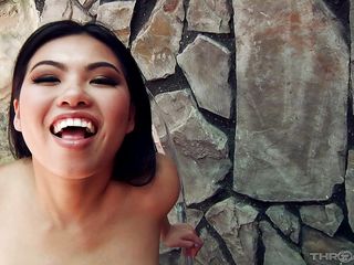 cindy starfall swallows my dick right down to the balls